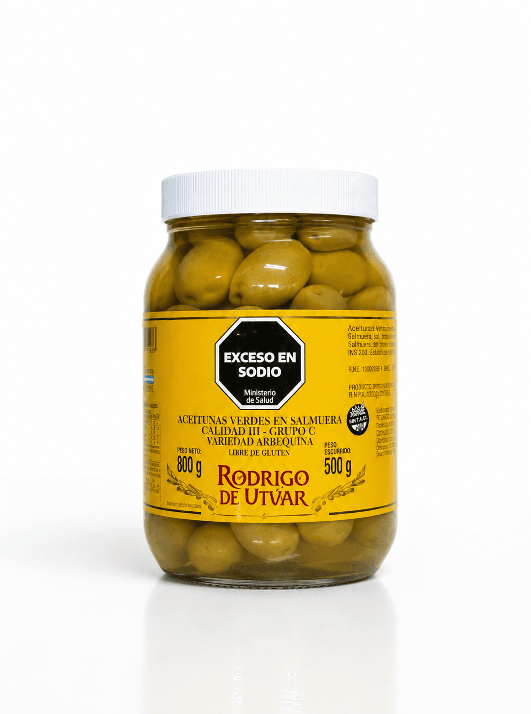Aceitunas Verdes Calibre 00- 500 g — foto 1